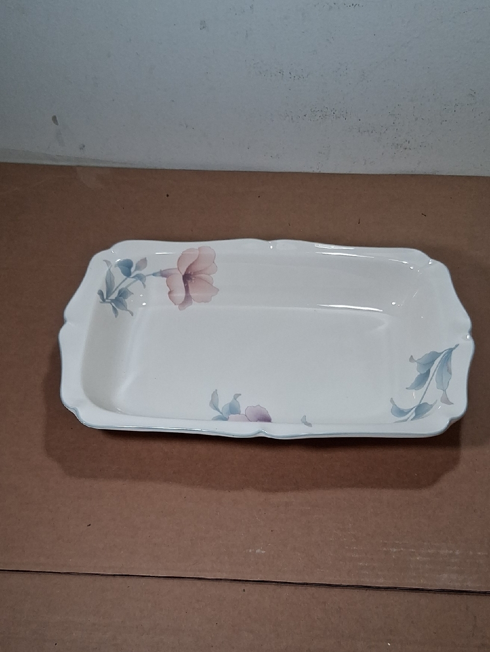 14" Rectangular Baker Coram by Noritake